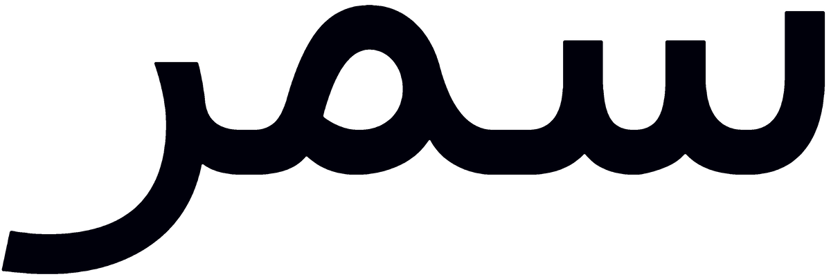 Black Arabic text on a white background